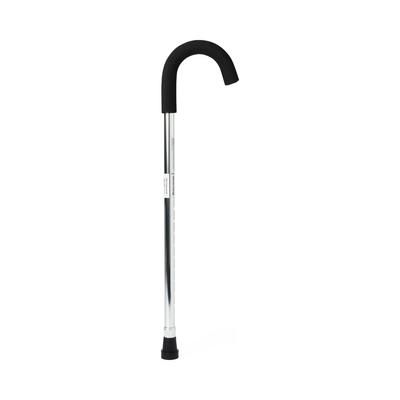 Medline Standard Aluminum Cane, Chrome, 6/CS (MDS86415CHR)