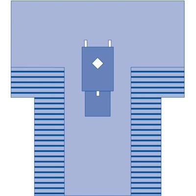Medline Thyroid T-Drape, Sterile, 1 EA (DYNJP7003H)