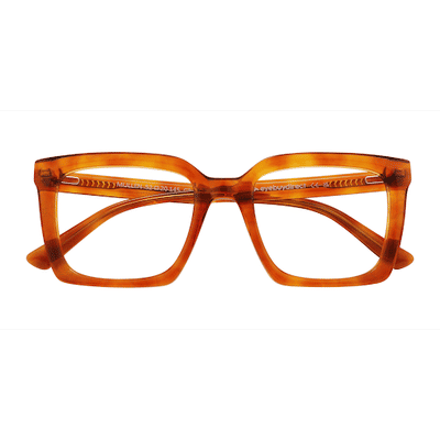 Unisex s square Tortoise Acetate Prescription eyeglasses - Eyebuydirect s Mullen