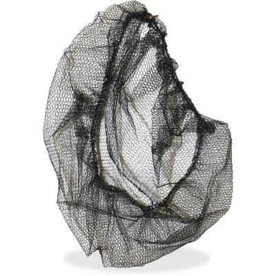 Genuine Joe Black Nylon Hair Net - Recommended For: Food Handling, Food Processing - Large Size - 21" Stretched Diameter - Contaminant Protection - Nylon - Black
