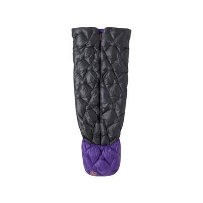 Big Agnes Fly Creek UL Zip Quilt 50 Sleeping Bag Asphalt/Royal Purple Long BFCULZQL5025