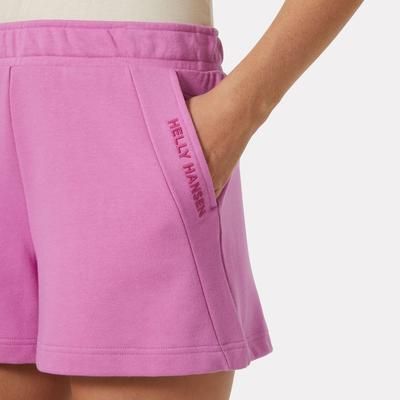 Helly Hansen Women’s Core Sweat Shorts Pink XL