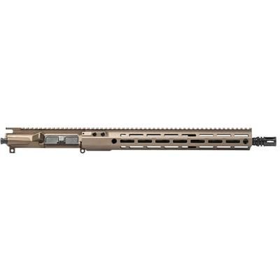 Aero Precision M4E1-T PRO CHF M4 5.56mm 16 inch Complete Upper Receiver Hanson Mid Length 1-7 Twist A2 Birdcage Anodized Kodiak Brown APAR700021D112