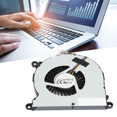 Desktop CPU Cooling Fan BSC0805HA‑00 Replacement 5V 0.6A Lightweight PC CPU Cooling Fan 4 Pin for NUC8i7BEH for NUC8i3BEH