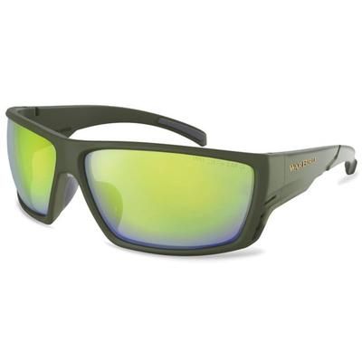War Bird Fusillade Glasses Green Frames/Brown Lens/Ice Green Shield EYFUGRBRIGR