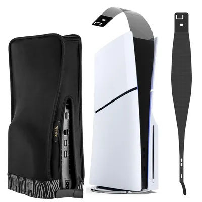 Dust Protector Cover For PS5 Slim Disc/Digital Edition Console Anti Scratch Waterproof Sleeve