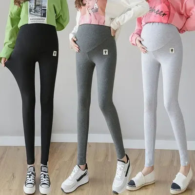 Pantalon à bascule réglable pour femme enceinte, collants taille haute, pantalons confortables, leggings élastiques respirants, alter