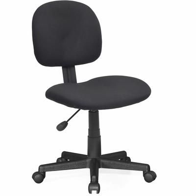 NuSparc Multi-Task Chair, Fabric Back, 5-star Base, Black (NPRCH300FNBK)