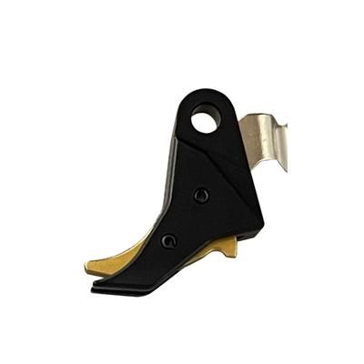 USED TF Tactical Lightning Tap Short Pull-Short Reset 2.0 Black w/Gold Safety GT-001BL/GLD EDEMO1 Condition Fair Other