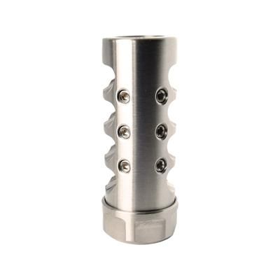 American Precision Arms Gen 4 Little Bastard Self Timing Muzzle Brake 6.5mm 5/8x24 Stainless G4L5865S