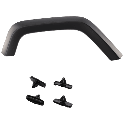 Replacement Fender Flares Plastic Primed, Rear, Passenger Side, 1-year unlimited-mileage warranty ARBJ553901Q