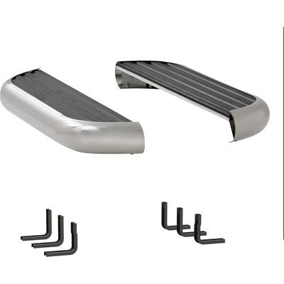 Luverne Running Boards Aluminum Polished 6 1/2 in. MegaStep Series, Lifetime LUVERNE limited warranty with 5-year on finish 575054-579921