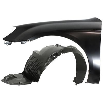 Replacement Fender Steel Primed, Front, Driver Side, 1-year unlimited-mileage warranty KIT-080817-190