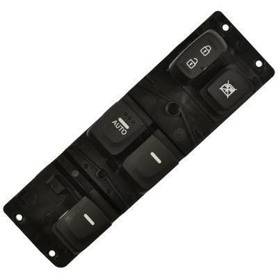 Standard Window Switch Black, Front, Driver Side, 3-year or 36,000-mile limited warranty DWS1854