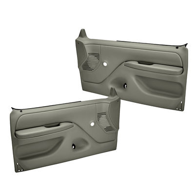 Coverlay Door Trim Panel Taupe Gray, Front, Driver & Passenger Side, Lifetime limited warranty 12-92N-TGR