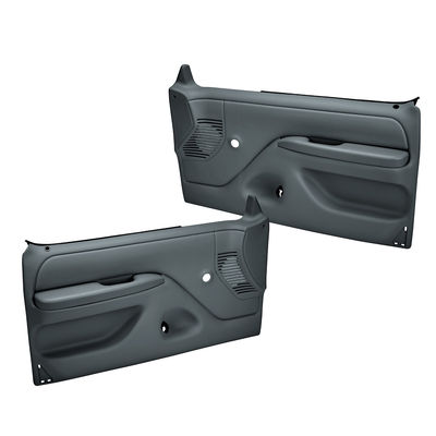 Coverlay Door Trim Panel Black, Front, Driver & Passenger Side, Lifetime limited warranty 12-92N-SGR