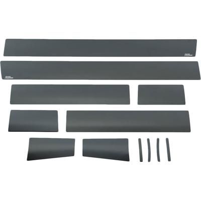 Putco Rocker Panel Trim Stainless Steel Black Platinum, Lifetime limited warranty 9751212BP