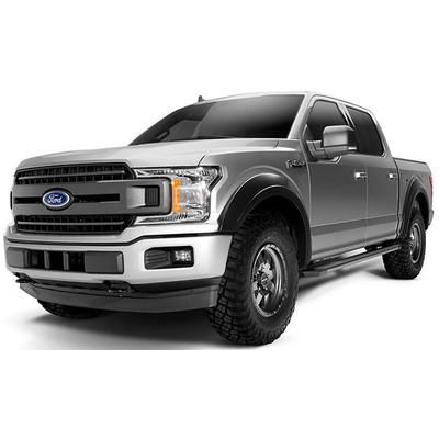 Bushwacker Fender Flares Plastic Matte Black Extend-A-Fender Series, Front, Driver & Passenger Side, Lifetime limited warranty 40163-02
