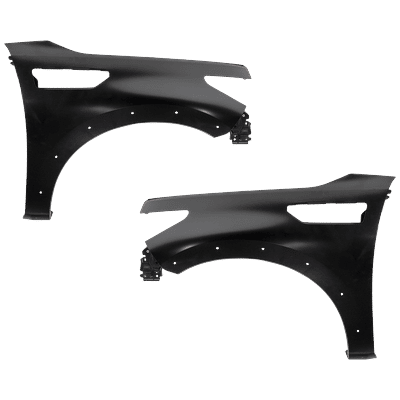 Replacement Fender Steel Primed, Front, Driver & Passenger Side, 1-year unlimited-mileage warranty SET-RI22010005