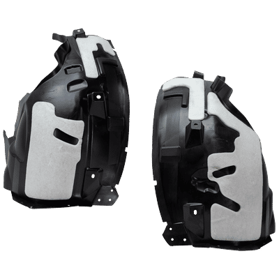 Replacement Fender Liner, Front, Driver & Passenger Side, Rear Section, 1-year unlimited-mileage warranty SET-RM22210067