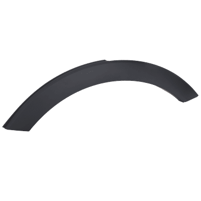 Replacement Fender Trim Plastic Textured Black, Rear, Driver Side, 1-year unlimited-mileage warranty RK55390004Q