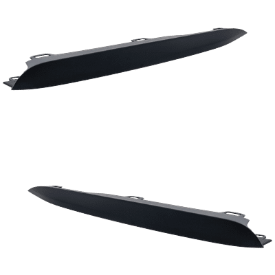 Replacement Grille Trim Textured Black, Driver & Passenger Side, Lower, 1-year unlimited-mileage warranty SET-RB01540001