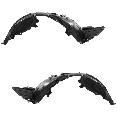 Replacement Fender Liner, Front, Driver & Passenger Side, 1-year unlimited-mileage warranty SET-REPN222143Q