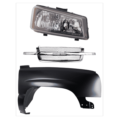 Replacement Fender Steel Primed, Front, Passenger Side, 1-year unlimited-mileage warranty KIT-022123-11901