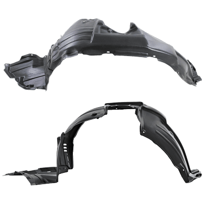 Replacement Fender Liner, Front, Driver & Passenger Side, 1-year unlimited-mileage warranty SET-REPT222151Q