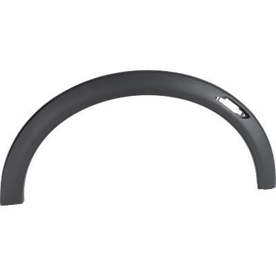 Replacement Fender Flares Plastic Textured Black, Front, Passenger Side, 1-year unlimited-mileage warranty RB22130015