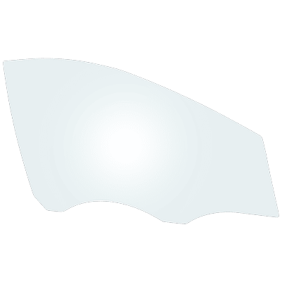Replacement Door Glass, Front, Passenger Side, 1-year unlimited-mileage warranty RH48010037