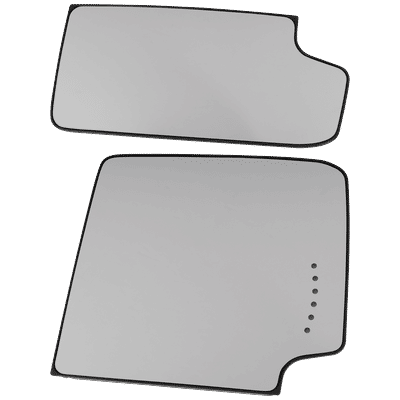 Kool Vue Towing Mirror Glass, Passenger Side, Upper & Lower, 1-year limited warranty SET-CV152GR-2