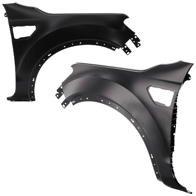 Replacement Fender Steel Primed, Front, Driver & Passenger Side, 1-year unlimited-mileage warranty SET-RF22010049Q