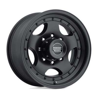 American Racing Wheel Aluminum Black, Lifetime Structural Limited Warranty With 1 Year On Finish AR236782B