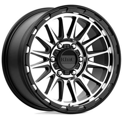 KMC Wheel Aluminum Satin Black, Lifetime limited warranty KM54289068518