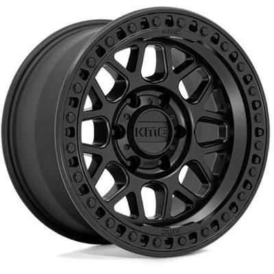 KMC Wheel Aluminum Satin Black, KM54978585700