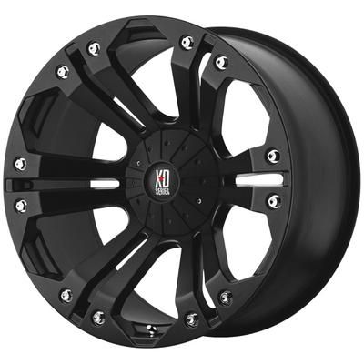 XD Wheel Aluminum Matte Black, Lifetime Limited Warranty on Structure; 1 Year Finish XD77889067718