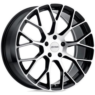 Petrol Wheel Aluminum Black, 1 Year Limited Warranty 2085P2B405112F72