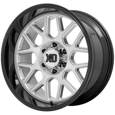 XD Wheel Aluminum Gloss Black, Lifetime Limited Warranty on Structure; 1 Year Finish XD849210683A18N