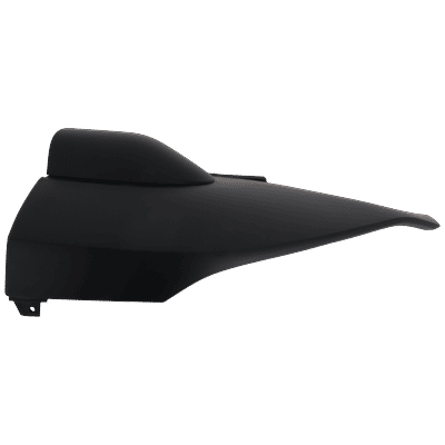 Replacement Valance Plastic Textured Black, Front, Driver Side, 1-year unlimited-mileage warranty RA01750024