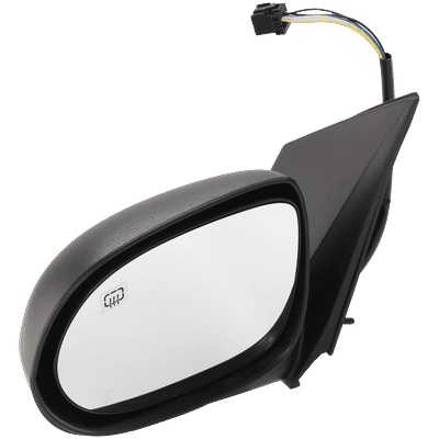JC Whitney Mirror Textured Black, Driver Side, 1-year limited warranty JDG94EL
