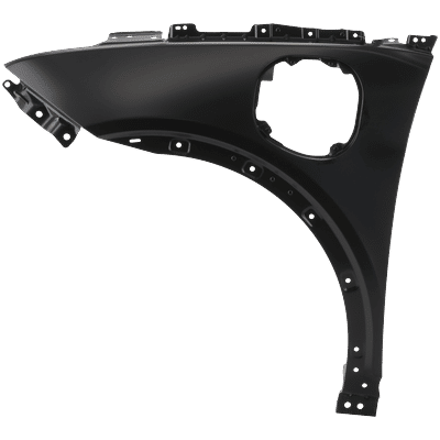 Replacement Fender Aluminum Primed, Front, Driver Side, 1-year unlimited-mileage warranty RC22010044
