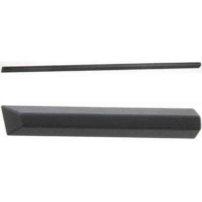 Replacement Door Molding & Beltlines Black, Front, Driver Side, 1-year unlimited-mileage warranty KIT-061224-49