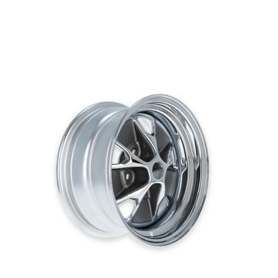 Scott Drake Classic Wheel Steel Silver, 90-day Limited Warranty C5ZZ-1007-BR