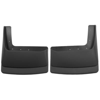 Husky Liners Mud Flaps Plastic Black Custom Fit Series, Rear, Driver & Passenger Side, Lifetime limited warranty 57071