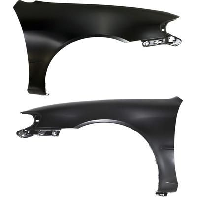 Replacement Fender Steel Primed, Front, Driver & Passenger Side, 1-year unlimited-mileage warranty SET-13810