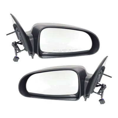 Kool Vue Mirror Textured Black, Driver & Passenger Side, 1-year limited warranty SET-DG45ER