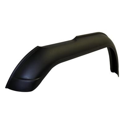 Crown Fender Flares Plastic Black, Front, Driver Side, 1 year or 12,000-mile limited warranty J5455071
