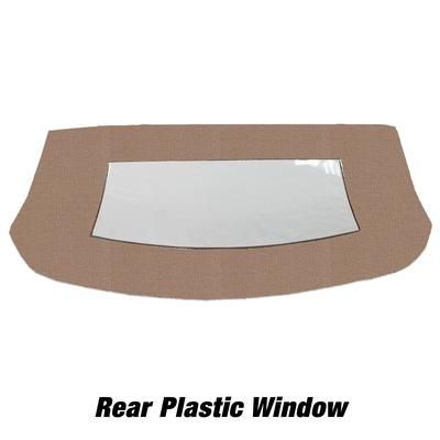 Kee Auto Top Convertible Rear Window Cloth Beige, CD3018CO07SF