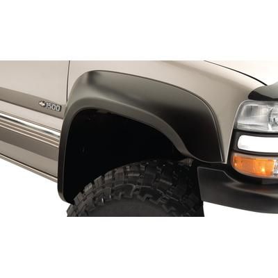 Bushwacker Fender Flares Plastic Black Extend-A-Fender Series, Front, Driver & Passenger Side, Lifetime limited warranty 40103-02